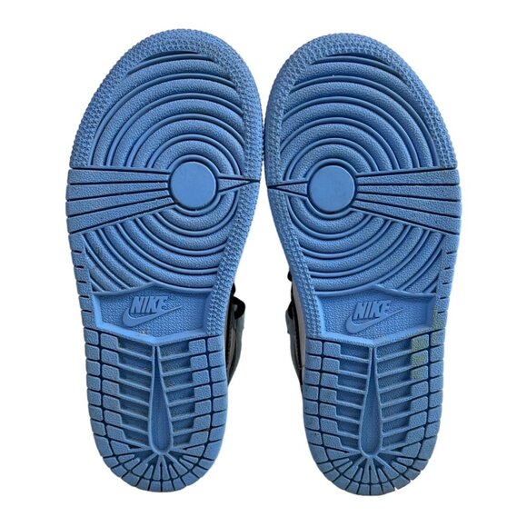 Nike Air Jordan 1 Retro Blue & White Leather High OG UNC Boys Sneakers Size 12C - Picture 10 of 10